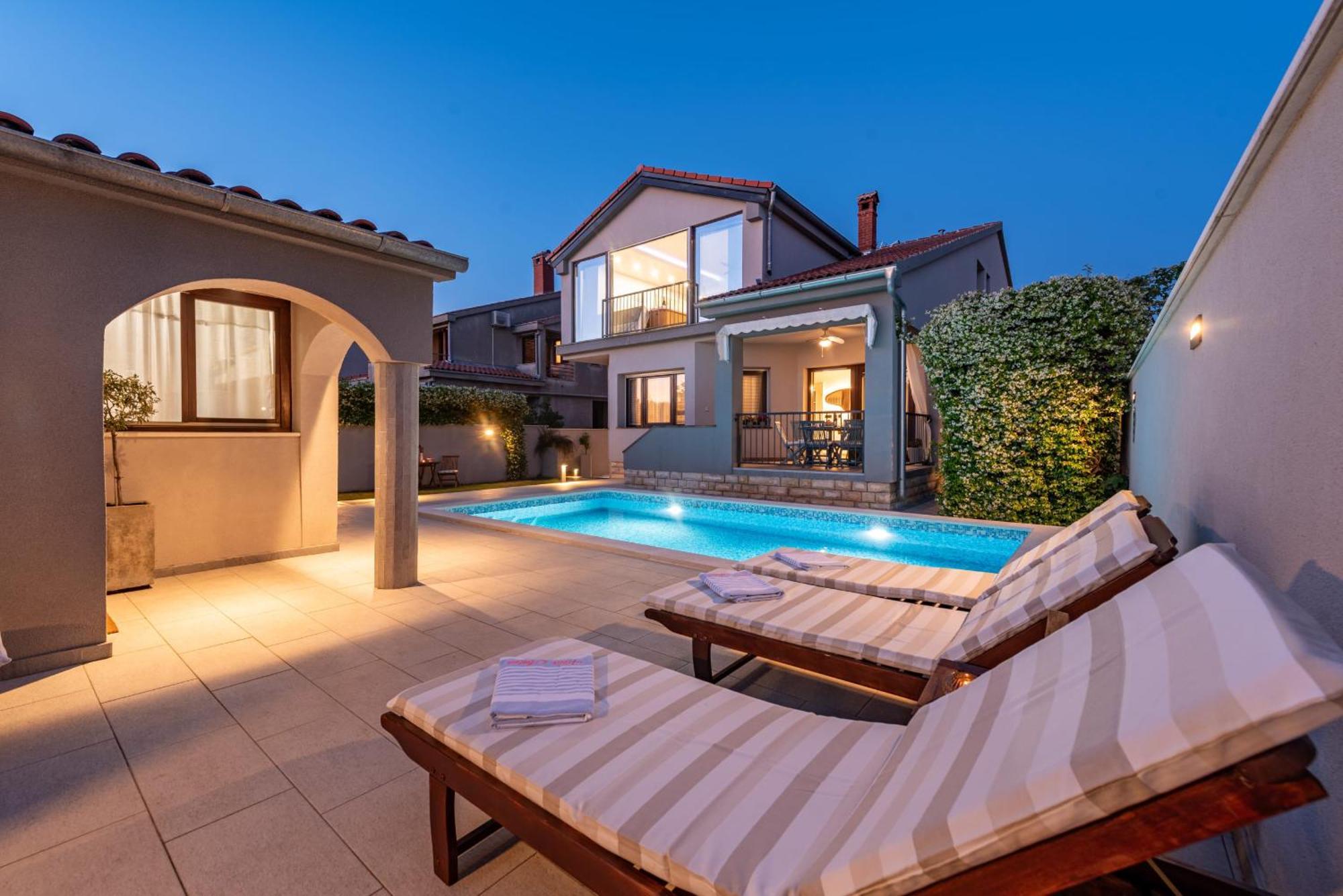 Villa Antea Zadarvillas Экстерьер фото